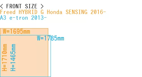 #Freed HYBRID G Honda SENSING 2016- + A3 e-tron 2013-